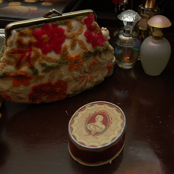 Chenille Clutch and Powder Box - Bags