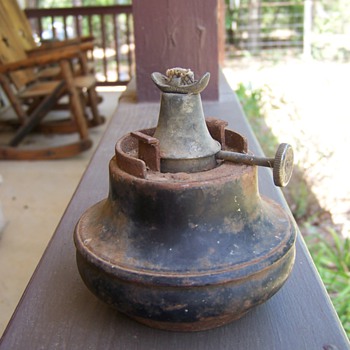metal oil lamp, automobile? - Lamps