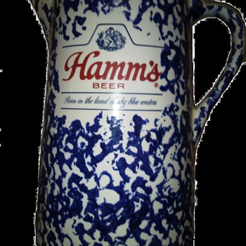 Hamms Beer Pitcher