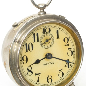 Early Westclox Baby Ben Alarm Clocks, 1913 - 1917 - Clocks