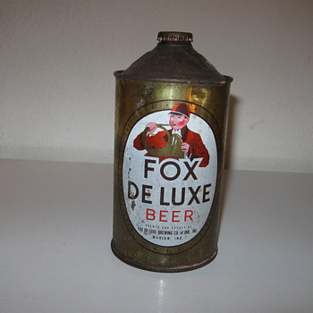 Old Beer can with Beer still inside!! 