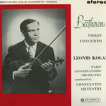 Columbia SAX 2386 - Beethoven - Violin Concerto - Leonid Kogan - Records