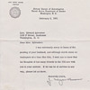 J. Edger Hoover letter