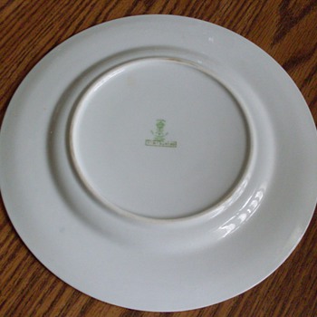 Crown Staffordshire Plate Help With Dating