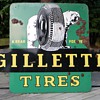 Vintage Gillette Tire sign