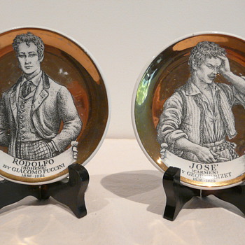 PIERO FORNASETTI MELODRAMMA COASTERS