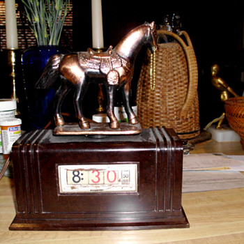 Pennwood Chieftain with Horse, 50's, Model #100 - Art Deco