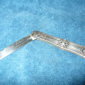 Sterling pocket knife