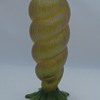 FABULOUS ART NOUVEAU KRALIK GLASS SHELL VASE CZECHOSLOVAKIA CA 1900