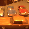 Toronados from Oldsmobile.  Front wheel drive luxury that made great promo cars...