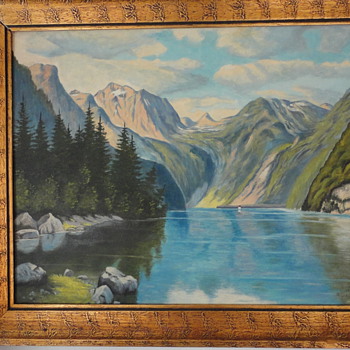 1950's original painting