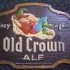 Antique Old Lazy Aged Old Crown Ale Centlivre Brewing Corp. Fort Wayne Indiana Beer Sign Display