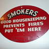 Good Housekeeping Ashtray Sign 