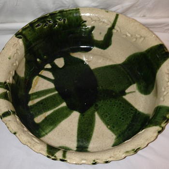 HUGE pottery bowl - Art Pottery