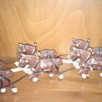 My Budweiser Clydesdales
