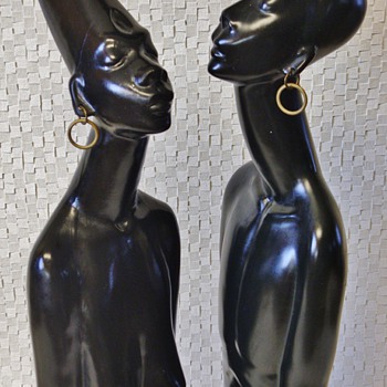 1958 Marcia of California Ceramic Figurines - Figurines