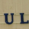 Gulf  service station sign