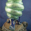 Kralik Sea Shell Vases with Strutted Base in a Vertical Rib Decor...