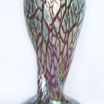 RINDSKOPF CRACKLE GLASS - Art Glass