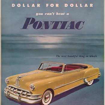 1950 Pontiac Advertisement