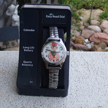 1960's-70's Eastman Animated Eyes Bandleader Watch - Wristwatches