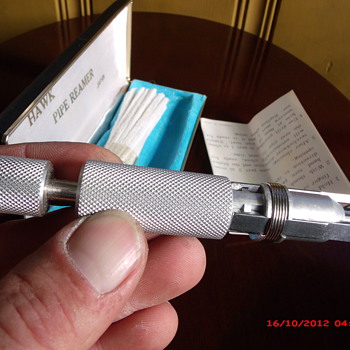 Vintage unused Hawk pipe reamer found in dollar box lot this weekend