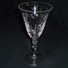 Antique crystal stemware