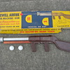 1950's Newell Airfire toy sub-machine gun model No. 1008 ping-pong ball shooter