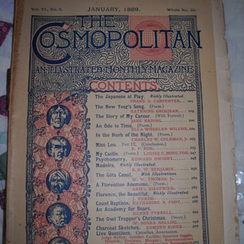 Vol. VI No. 3 of The Cosmopolitan - January, 1889 - Advertising