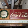 coke mantel style clock