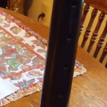 India wood Shehnai Flute and Egyptian stone carving