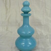 Blue cruet with stopper
