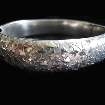 Georg Adam Scheid Austrian Silver Bracelet c. 1900 - Fine Jewelry