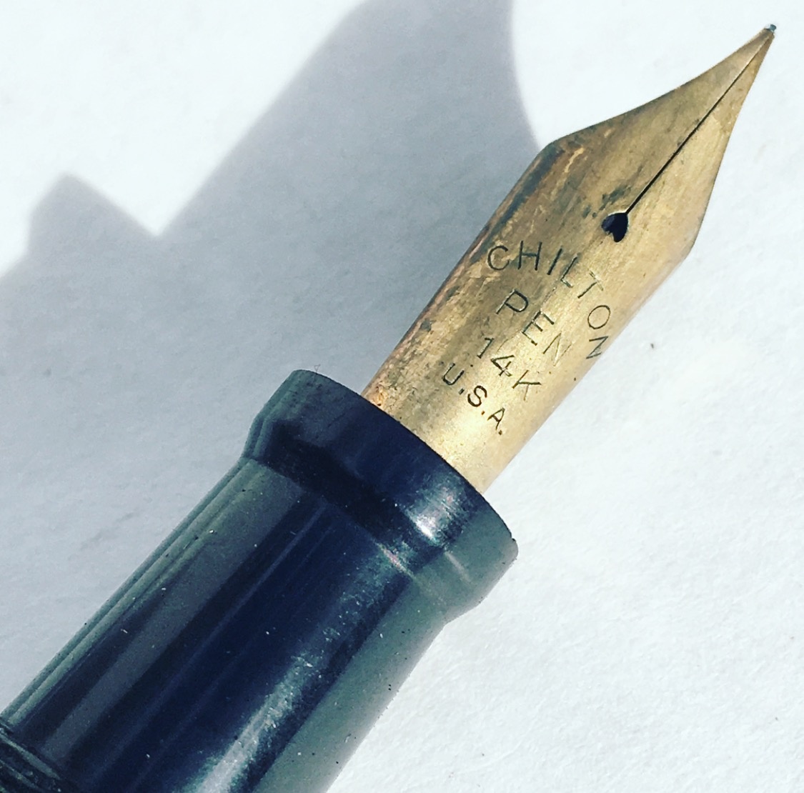 Vintage 14k Gold CHILTON Fountain Pen Collectors Weekly