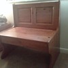 Old fashioned school bench ?