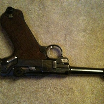 My 1917 P08 with reproduction SS Holster