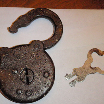 Old looking lock...