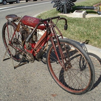 1908 Indian Board Track Racer-Original - Motorcycles