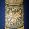 Dental Sweet Snuff advertising notepad