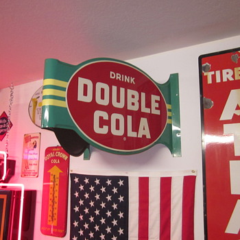 1957 Double Cola Sign
