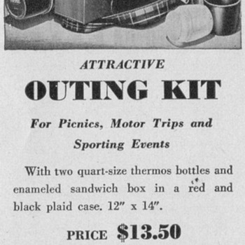 1950 Picnic Kit Advertisement