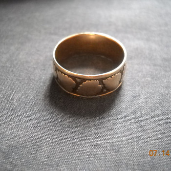 Rose gold wedding band, bible locket - Fine Jewelry