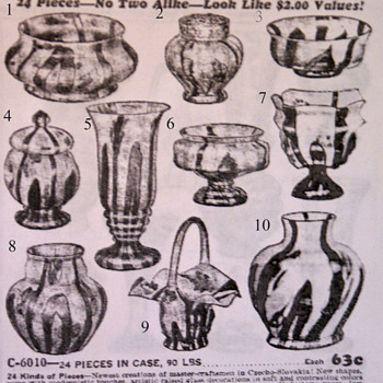 Bambus Challange.... butler brothers Catalog...can you complete? - Art Glass