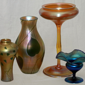 Tiffany Favrile; the American original - Art Glass