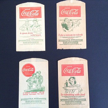 My coca cola dry servers