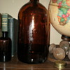 Large Amber Bottle... 