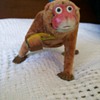 Vintage Wind Up Toy Monkey made in Japan marked 