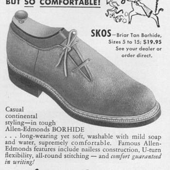 1953 - Allen Edmonds Shoes Advertisement
