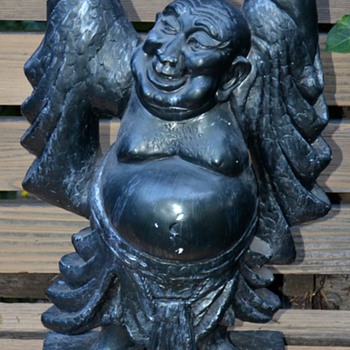 Very large indoor Buddha.