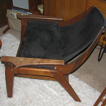 Mid Century Modern Jerry Johnson Sling Chair 